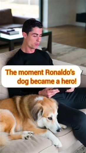The hero dog got Ronaldo to the World Cup!"