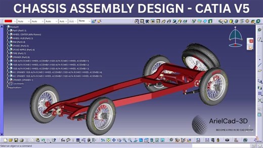 How to build a chassis in Catia v5 for a classic car | Ann Nduta posted on the topic | LinkedIn