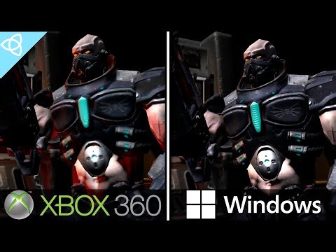 Quake 4 - Xbox 360 vs. PC | Side by Side
