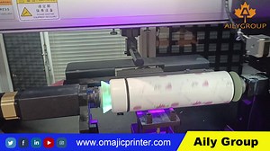 【UV Cylinder Printer C180】Printing Process of thermos cup🤓 ✅Digital UV-LED Cylinder Printer C180 ✅Intelligent inkjet printing technology 360° seamless printing ✅Equipped with Epson I1600/XAAR1201/G5i print heads ✅CMYK/W/V same time printing Feel free to contact us for more details.🤝 Aily Group 📲Phone: 008615258958902 ✉Email: info@ailygroup.com #AliyGroup #Printer #UVLEDCylinderPrinter | Aily_Group