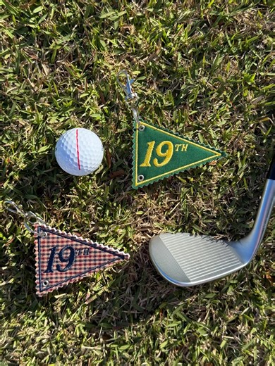 Golf Bag Keychain, 19th Hole Golf Bag Keychain, Bag Tag, Father’s Day, Gift - Etsy