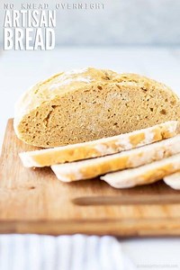 No Knead Bread - The Easiest 4-Ingredient Artisan Bread