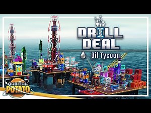 Starting An OIL COMPANY!! - Drill Deal - Economy Management Drilling Game!