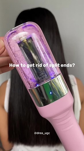 Eliminate Split Ends with a Hair Trimmer