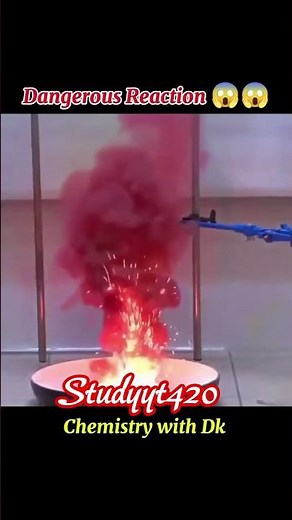 When Chemistry Goes Wrong! |Most Explosive Reactions #studyyt420 #generalchemistry #chemicalelements