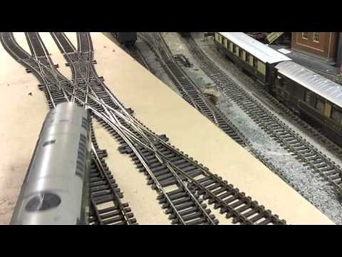 Scissor/Double Crossover with 4 Double Slips