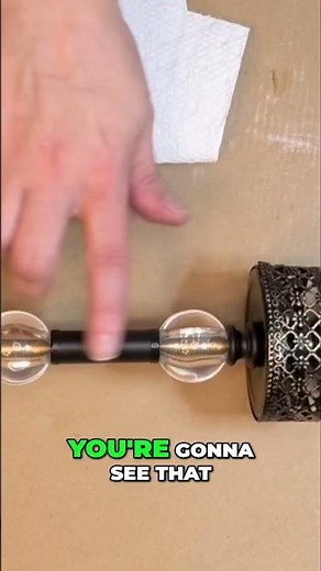 DIY Antique Gold Finish: Easy Rub 'n Buff Tips! #shorts