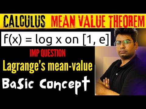 B-TECH|M1|Lagrange's Mean Value Theorem|EXAM IMPORTANT QUESTIONS|#btech #btechmaths #lagrangetheorem