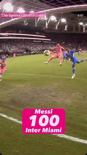 100 GOALS! MESSI is the MASTER of the UNIVERSE!🐐🤯