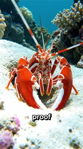 The Shrimp That Creates Underwater Explosions #shrimp #seaworld #seacreatures #marinelife #deepsea