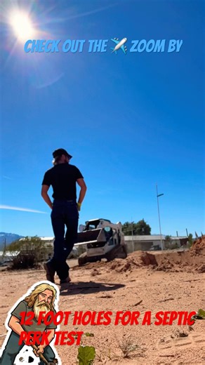 Septic perk test #1 What went by, did you see it? #royaltblood #septictanktv