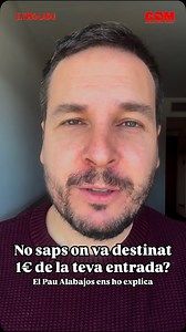 ✊ Aquest any, per cada entrada venuda, El Tingladu donarà 1€ als músics del País Valencià afectats per la DANA. 🎙️ @paualabajos, secretari del Col·lectiu Ovidi Montllor @eldelcom, ens explica a què es destinaran exactament els diners recaptats. 🎟️ Entrades disponibles a eltingladu.cat | El Tingladu