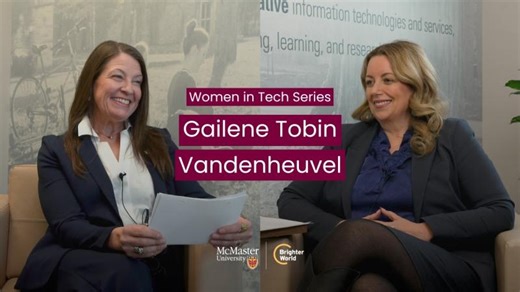 McMaster Women in Tech: Dr. Gailene Tobin Vandenheuvel | McMaster Innovation Park