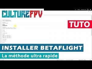 Installation de betaflight, la méthode ultra rapide | Template Betaflight ou butterflight