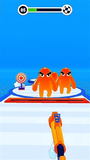 Miss Once = Game Over! 💀🔥 #anime #3dgames