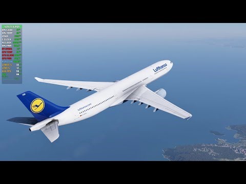 X-Plane 12 : RTX 4070 Ti SUPER 16G + Ryzen 7-5700X [ Benchmark 1440pᴴᴰ ]