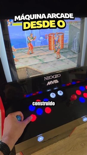 Cómo me CONSTRUÍ mi MÁQUINA arcade BARATA