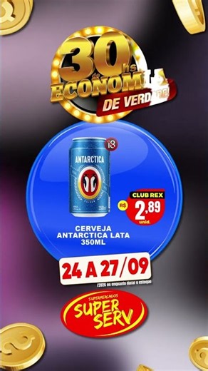 30 Horas de Economia é aqui no Super Serv! #economiadeverdade #supermercado