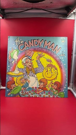 1972 Peter Pan Records Lollipop Singers The Candy Man 33 RPM Record#madcaptoys #thecandyman #shorts