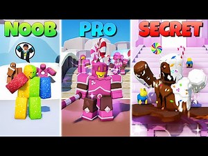 AMAZING!! CANDYLAND World & Destroy Mythical ABOMINATION 🍰🎂🍰 | Find The Noobies Morphs Indonesia