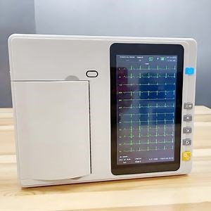 [Hot Item] 7 Inch High Resolution Color Touch Screen Electrocardiograph ECG Portable Digital 3 Channel ECG Machine