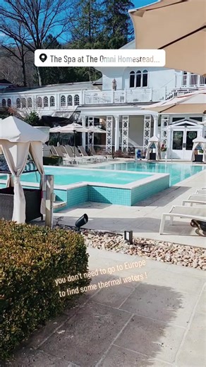 Experience Thermal Water Delights at Omni Homestead Resort