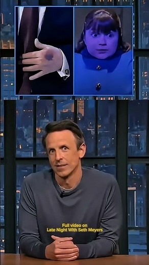 Trump as a Giant Blueberry?! 🫐😂 #SethMeyers #Trump