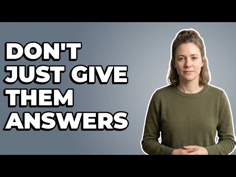 Should I Give My Child The Answers To Homework?