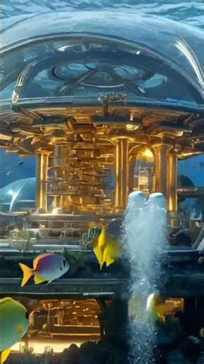 🌊 The Underwater City of 3200 | Ultimate Eco Futuristic Ocean Megapolis 8K