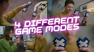 ​CROSSED SIGNALS Electronic Game with Pair of Talking Light Wands, Play Solo or With Up To 4 Play...