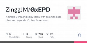 Waveshare e-paper displays with SPI