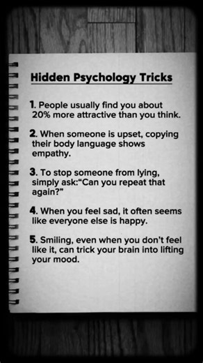 5 Hidden Psychology Tricks | #tricks #psychologyb #quotes #selfimprovement #shortsb #motivation