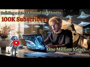 100K Subscribers! How I Grew My YouTube Channel from Zero / Sci-Fi Galactic Mystery Stories