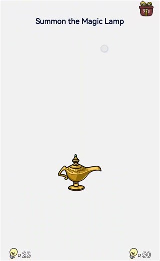 summon the magic lamp?