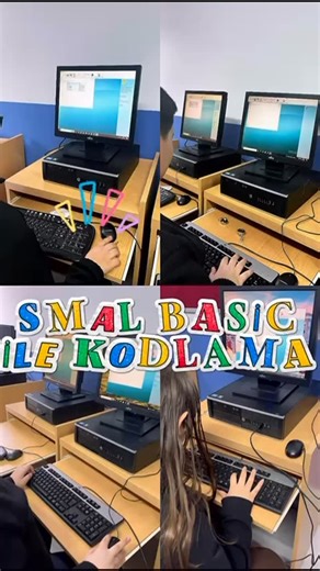 Başkent Okulları on Instagram: "💻✨ Kod dünyasına bomba gibi bir giriş yaptık! Öğrencilerimizle birlikte Microsoft Small Basic ile ilk kodlarımızı yazdık, algoritmalar kurduk ve kendi programlarımızı oluşturmaya başladık! 🚀 Problem çözen, düşünen ve üreten bir nesil yetişiyor! Geleceğin yazılımcıları burada yetişiyor 💙 #kodlama #bilişimteknolojileri #geleceğiyazanlar #stem #algoritma yazılım"