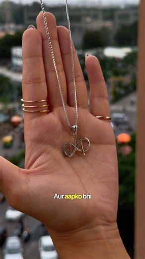 Infinity + Your Name ♾️❤️ | Custom 925 Silver Name Pendant