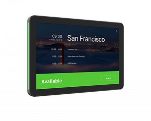 Logitech | Tap Scheduler 10.1" Touch Screen with PoE, Multi Surface Mount (Graphite)