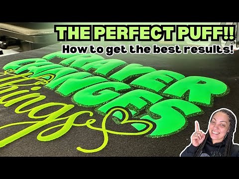 THE PERFECT PUFF: How to get the best results with PUFF VINYL | For Beginners