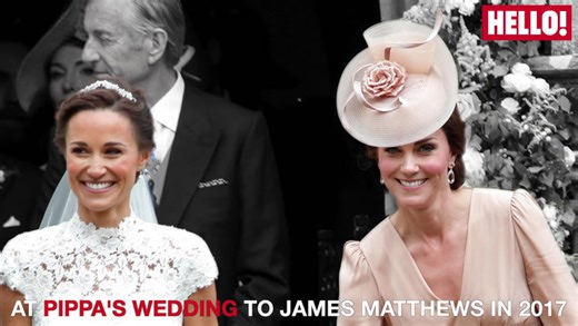 Watch: Pippa Middleton and sister Kate's sweet moments together