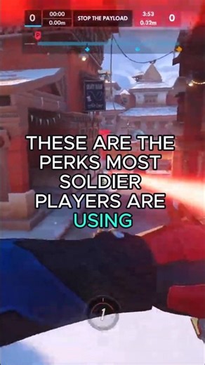 Most used SOLDIER76 perks in OVERWATCH