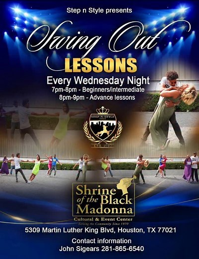  Step N Style Dance Presents: Swing Out Wednesdays  Join us...