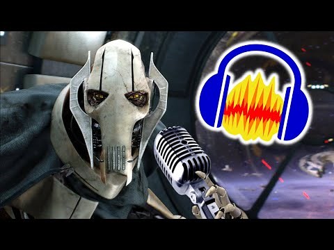 General Grievous Voice Audacity Tutorial