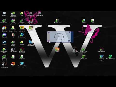 Crosshair MTA Tutorial rápido e fácil (também funciona em outros jogos)