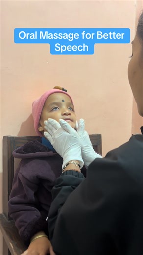 Oral Massage for Better Speech in Speech Therapy