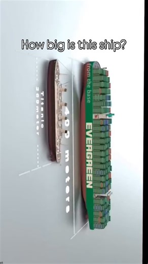 Evergreen isn’t just a shipping company — it’s the silent force moving the world. Across endless oceans, its green giants carry economies, connect continents, and keep life in motion. A symbol of scale, precision, and modern engineering. #Evergreen #EverAce #MegaShip #ContainerShip #Maritime | Buy To America | Facebook