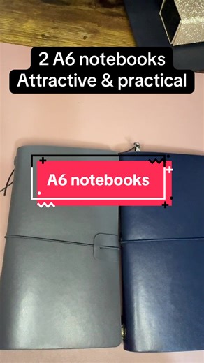 A6 notebooks. Modern, durable & practical. Easy to take in a small bag. #notepad #notebook #officejob #deskjob #tiktokmademebuyit