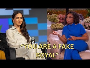 Jennifer Hudson Destroys Meghan Markle On Live TV After Heated Argument