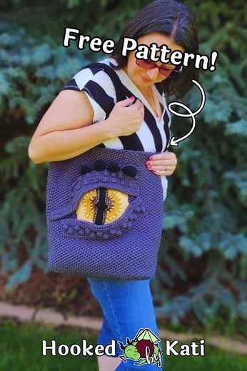 Crochet Magic You Can Carry 👁️ | Free Tote Bag Pattern