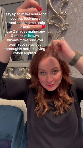 Natural-Look Root Touch-Up Spray Tip for Visible Scalp
