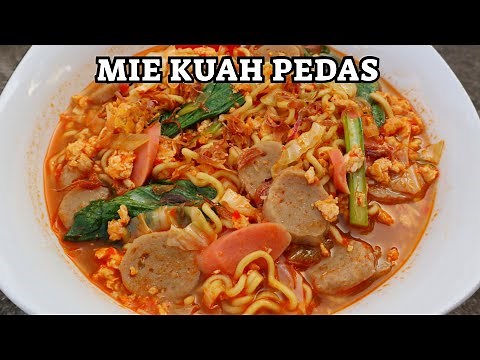 Spicy Soup Noodle Recipe is so delicious, make it NAGIH
